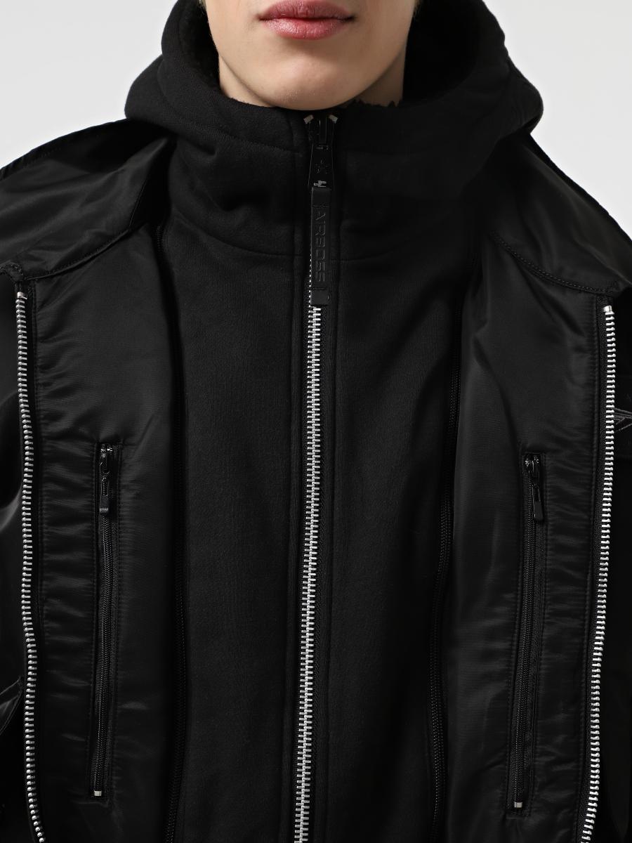 Куртка бомбер CWU 45/P Raptor S Чорний (125577) - фото 3