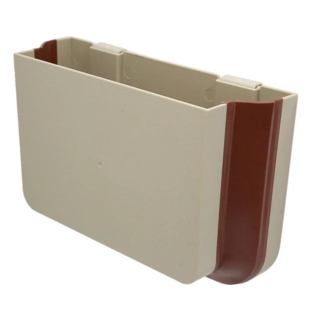 Органайзер в авто Multi-Function Vehicular Rubbish Bin Білий (Bin-5540)