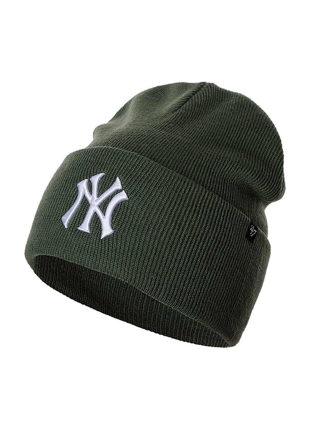 Шапка 47 Brand MLB NEW YORK YANKEES One size Зеленый (7dB-HYMKR17ACE-MS One size)