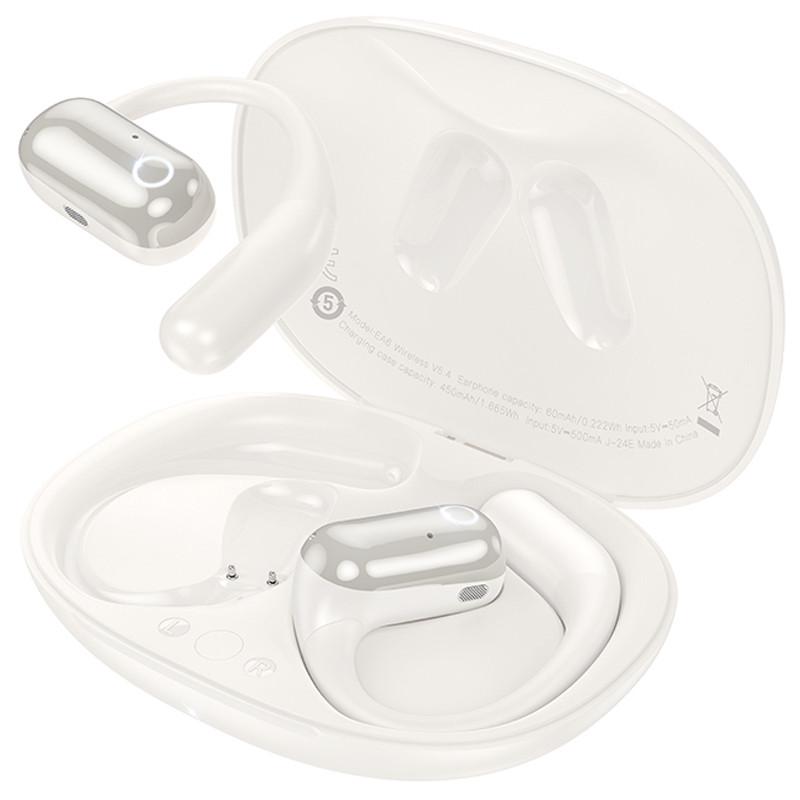 Наушники беспроводные TWS Hoco EA6 Melody Milky White (00000073875_3)