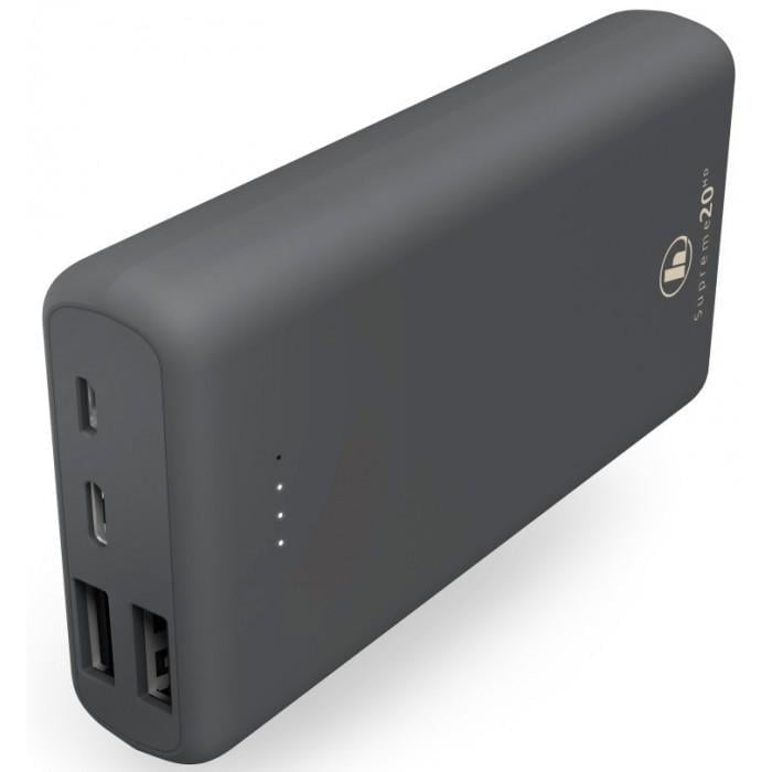 Повербанк Hama Supreme 20HD 20000 mAh Grey