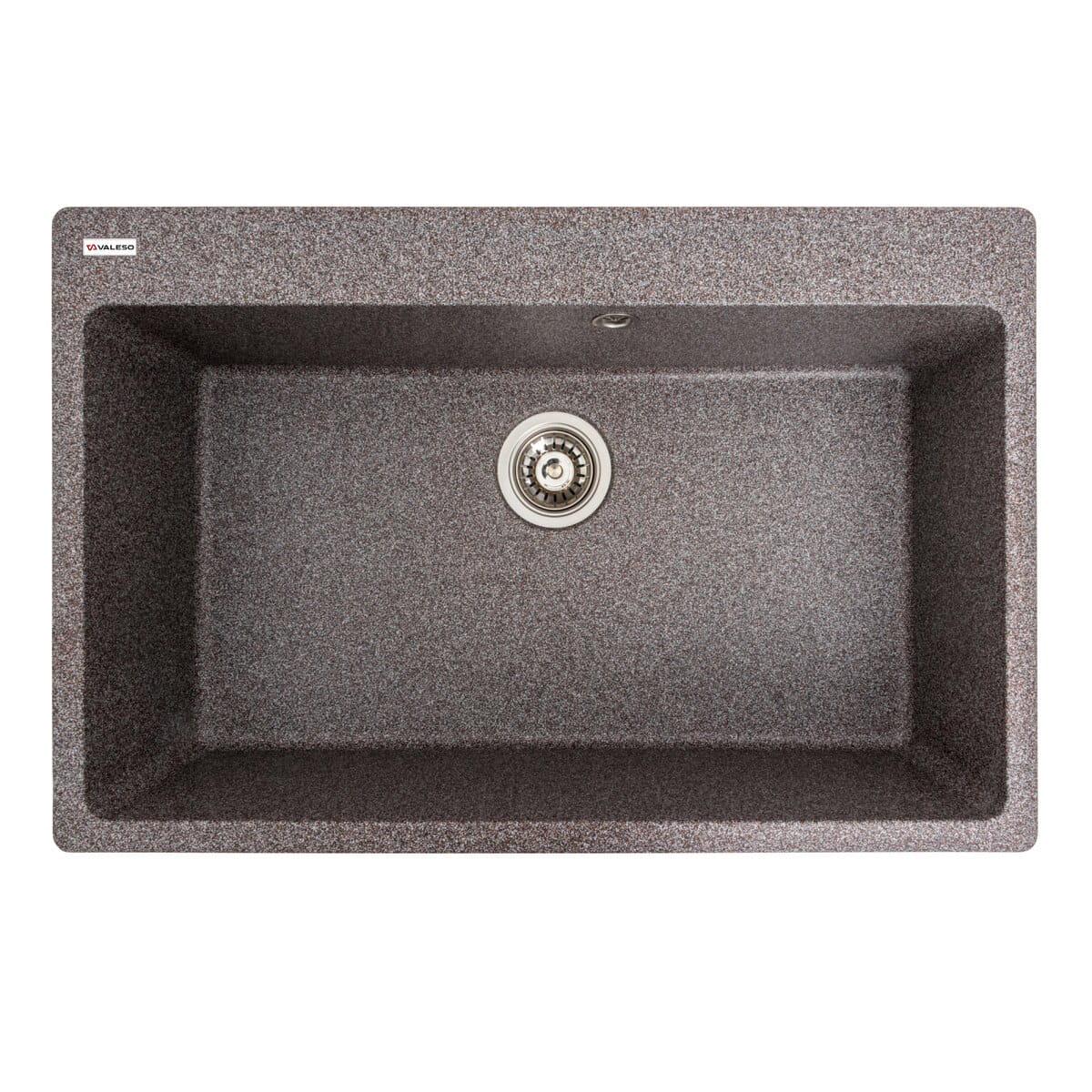 Мийка гранітна Valeso Bogema 780х500 врізна прямокутна матовий (PLTM-SP000047261)