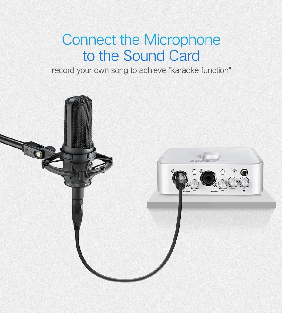 Кабель UGREEN XLR мама-XLR папа аудіо для мікшеру 5 м Чорний (20712) - фото 16