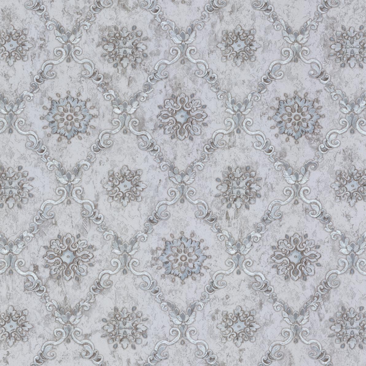 Виниловые обои Emiliana 1,06x10,05 м Серый (1022283)