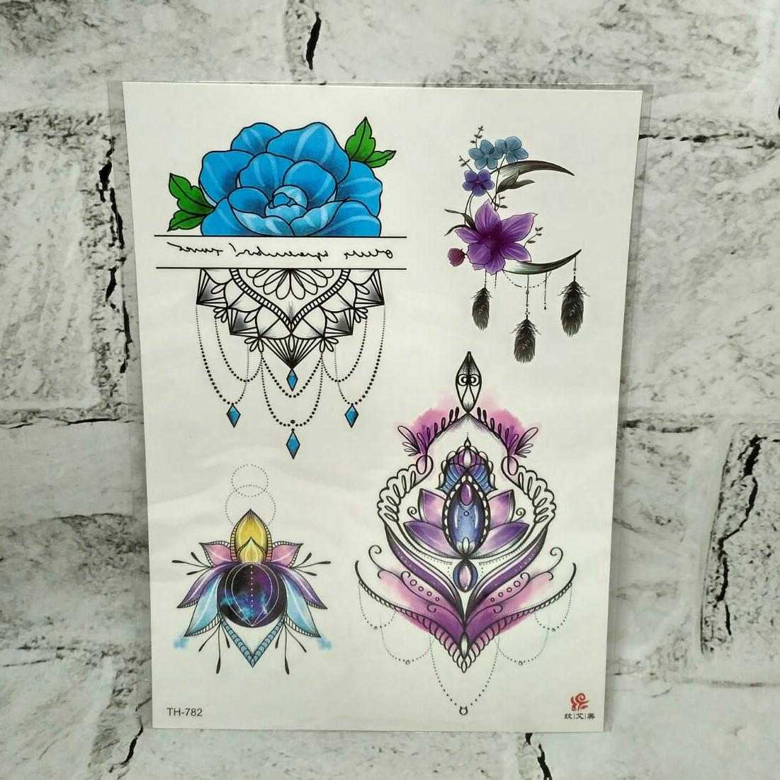 Временные тату Микс (TH-782)