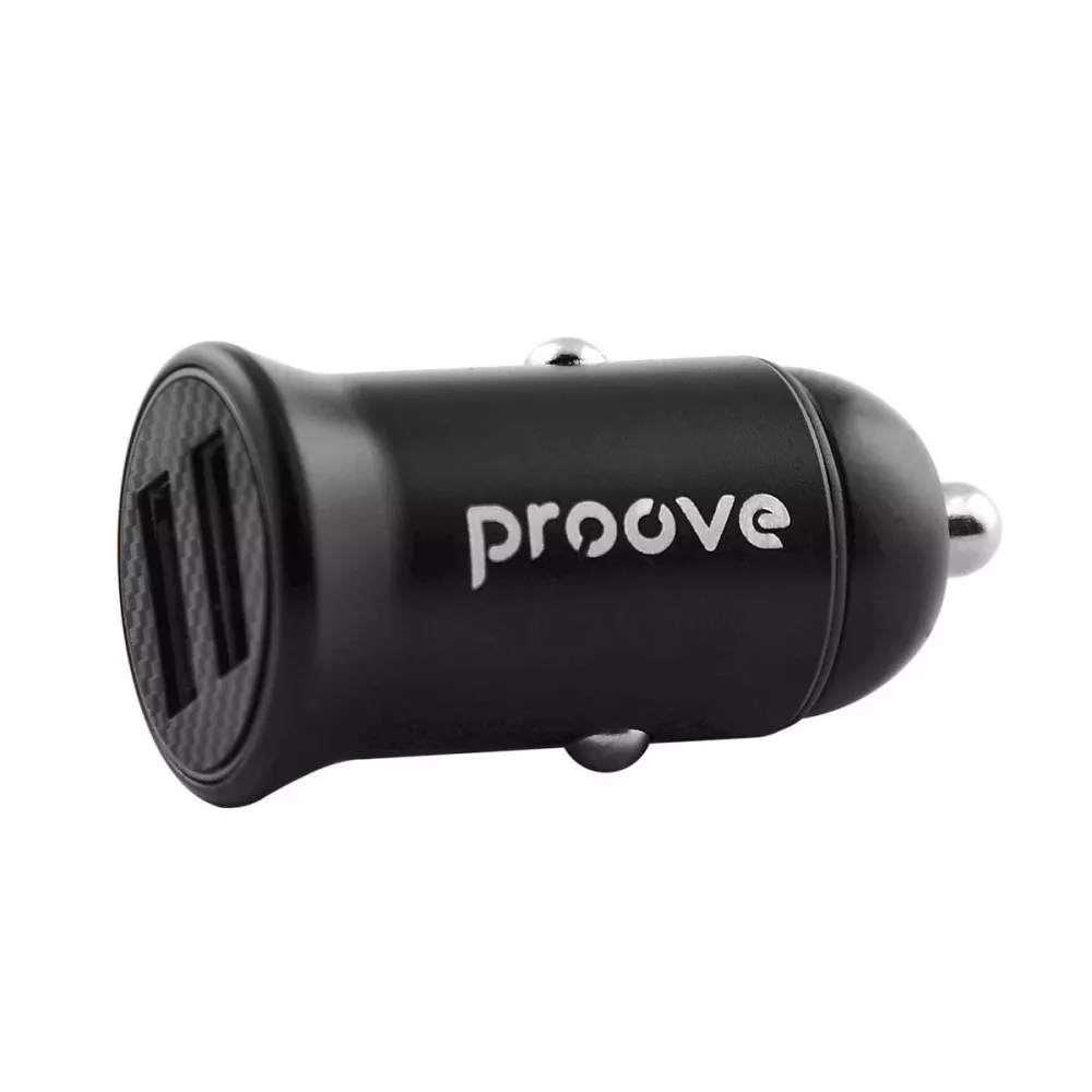 Автомобильное зарядное устройство Proove Kely Car Charger 2USB Black