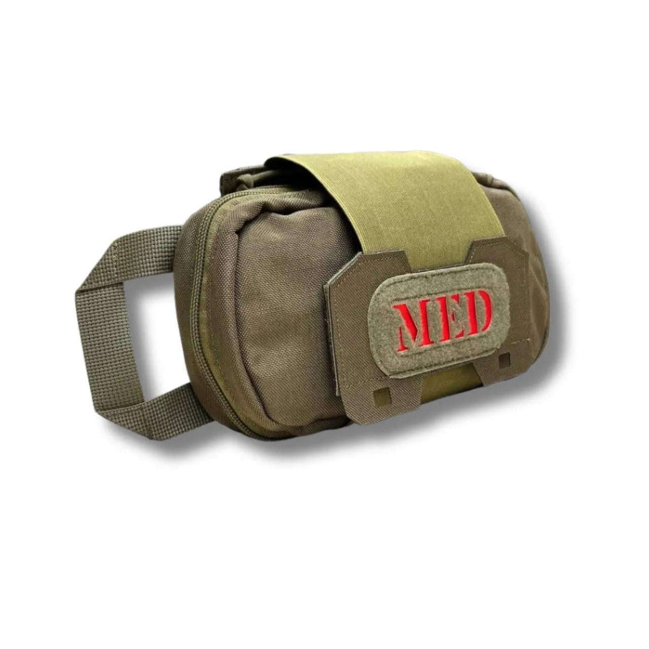 Подсумок uaBRONIK медицинский горизонтальный Койот (APT-K2)