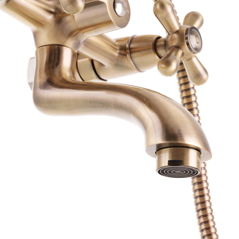 Змішувач для ванни Haiba DOMINOX 142 EURO Бронзовий (HB3938) - фото 4 Змішувач для ванни Haiba DOMINOX 142 EURO Бронзовий (HB3938) - фото 4