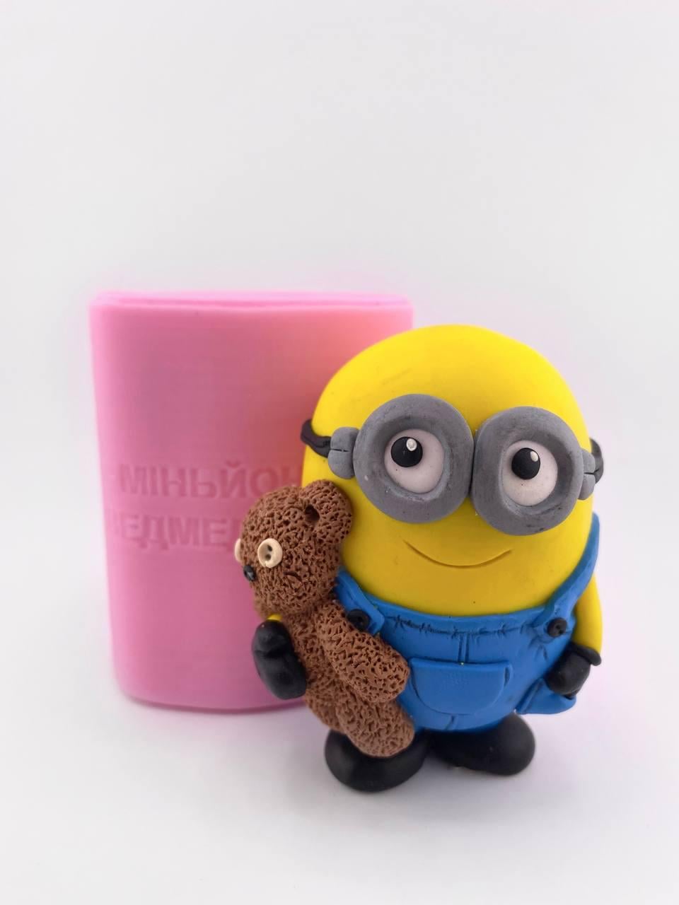Молд силиконовый Orehova Миньон с мишкой (8390)