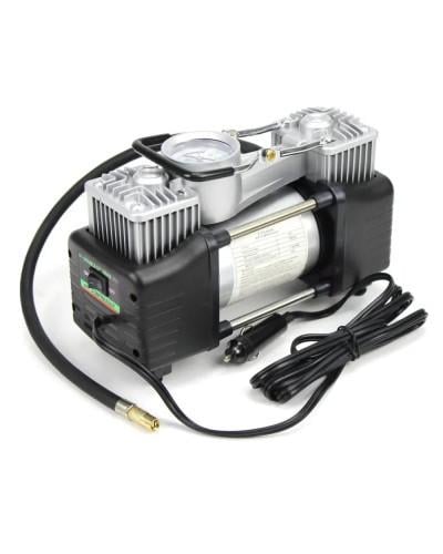 Автомобильный однопоршневый компрессор с набором инструментов - фото 3