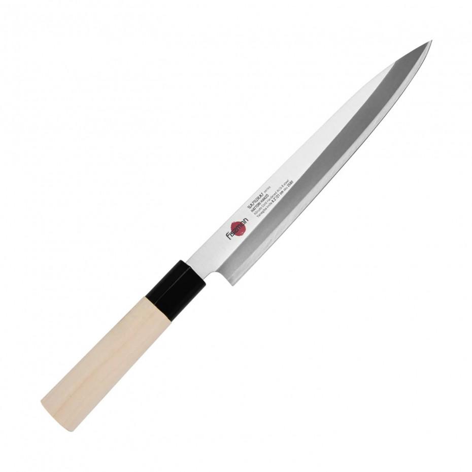 Кухонный нож Fissman Kensei Hanzo Янагиба 210 мм (2580)