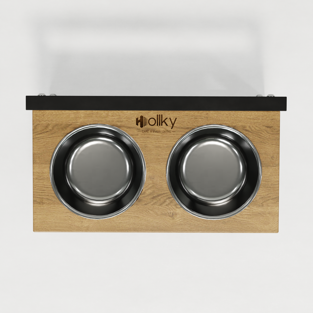 Миски на регулируемой подставке для маленьких собак Hollky Flex S 2х0,45 л (FS-422523-BLNH) - фото 9 Миски на регулируемой подставке для маленьких собак Hollky Flex S 2х0,45 л (FS-422523-BLNH) - фото 9