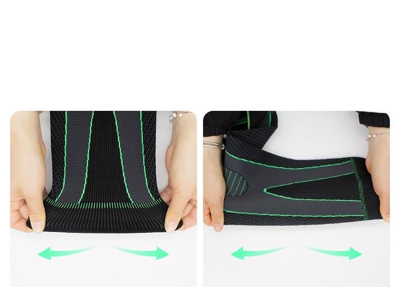 Наколінники Aolikes спортивні з додатковою фіксацією L 1 шт. Зелений (03381) - фото 2