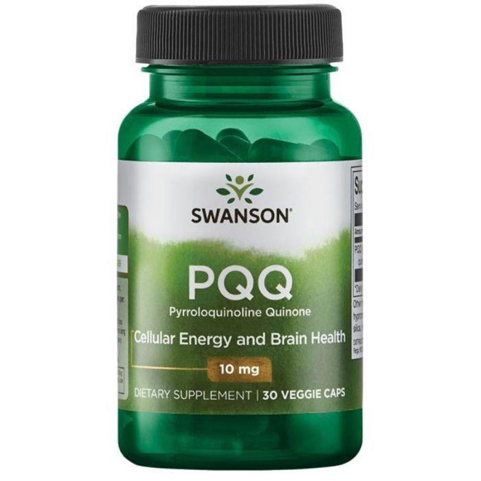 Пирролохинолинхинон Swanson PQQ Pyrroloquinoline Quinone 10 mg 30 Veg caps