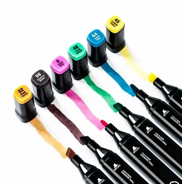 Набор маркеров двухсторонних Touch Smooth 168 шт. - фото 4 Набор маркеров двухсторонних Touch Smooth 168 шт. - фото 4