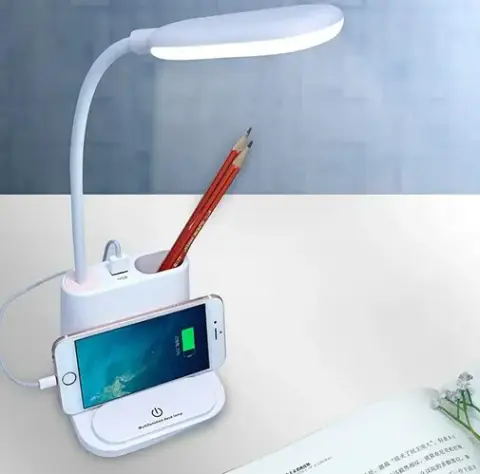 Лампа акумуляторна Bionic Desk Lamp настільна LEDc USB виходом - фото 4 Лампа акумуляторна Bionic Desk Lamp настільна LEDc USB виходом - фото 4