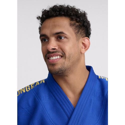 Кимоно лицензионное для дзюдо IPPON GEAR LEGEND 2 IJF approved 2023 Slim Fit 170 см Синий (297808813) - фото 2