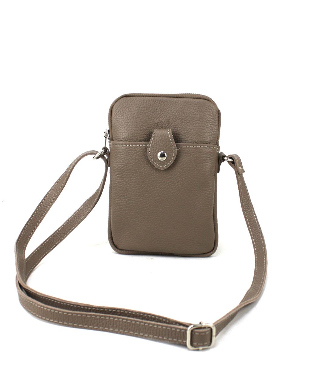 Мессенджер Borsacomoda 804035 кожаный Мокко