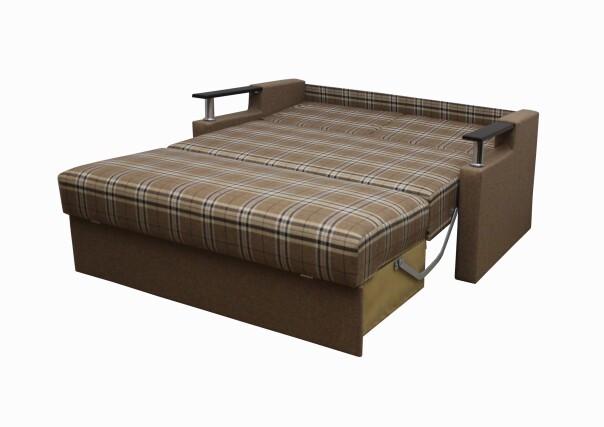 Диван Микс подушками и нишей для белья 160х100 Коричневый (1950902793) - фото 3 Диван Микс подушками и нишей для белья 160х100 Коричневый (1950902793) - фото 3