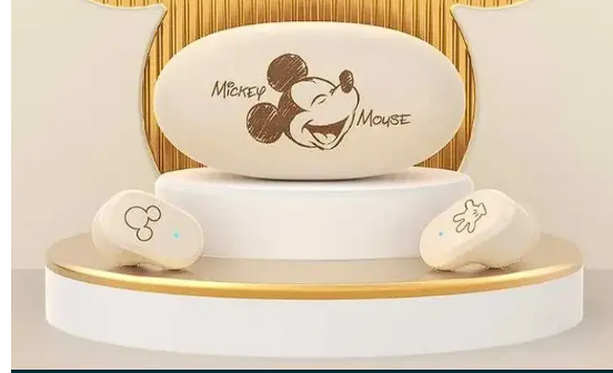 Наушники Disney D02 Mickey Bluetooth Beige (14076702) - фото 7