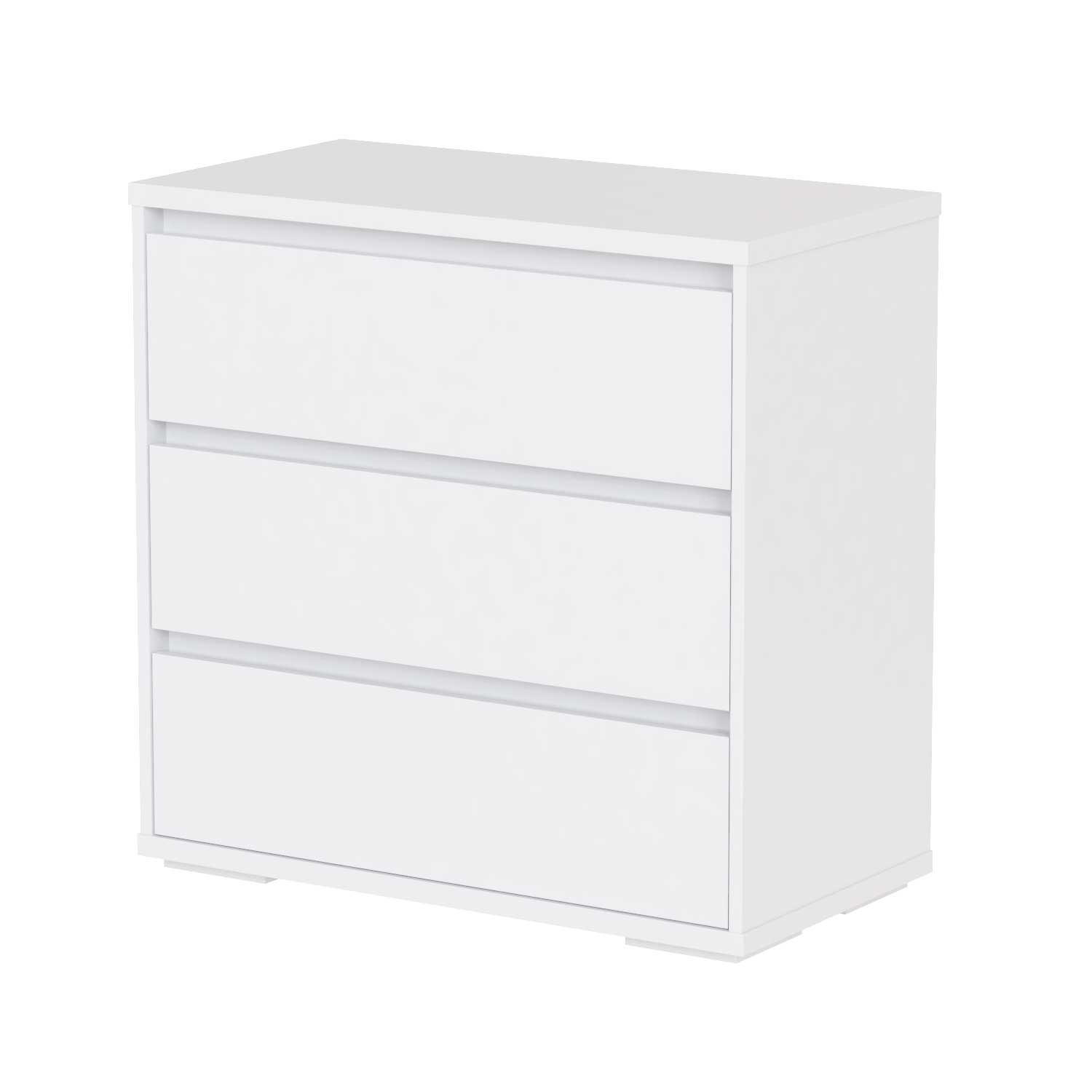 Комод ART IN HEAD 3 Light 790x800x420 мм Белый бриллиант (LT01010000000) - фото 1