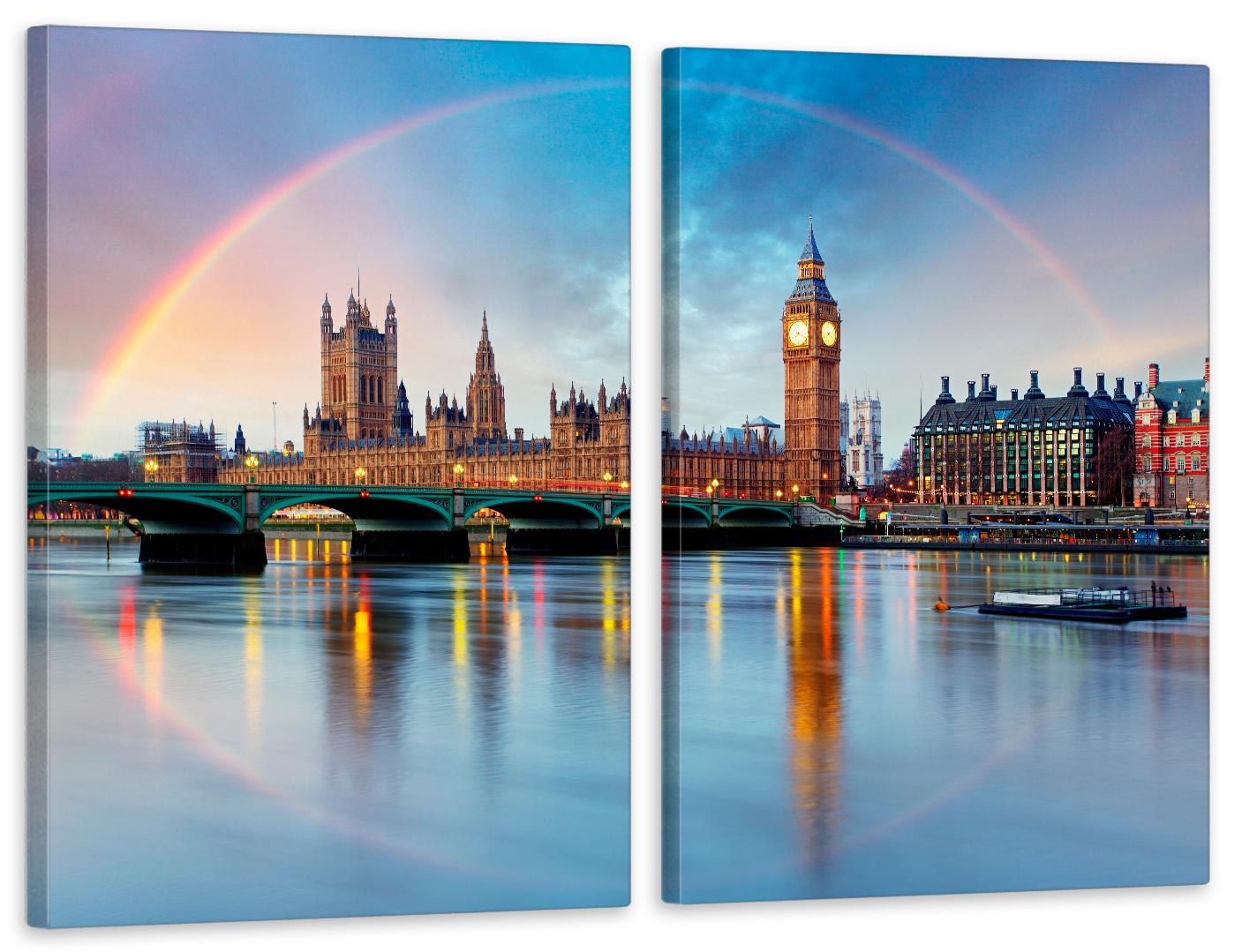 Картина модульная в гостиную/спальню Лондон 50х70 см (TLV-2_123)