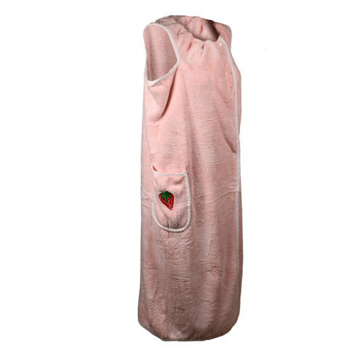 Полотенце-халат банный Stenson полиэстер 105x135 см M Pink (R90470)