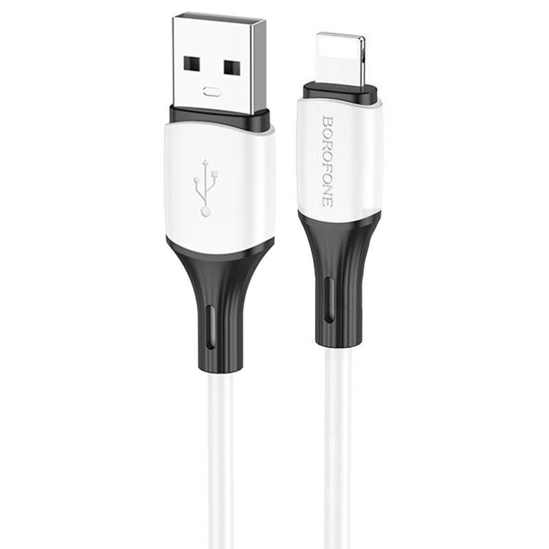 Кабель дата Borofone BX79 USB Lightning 1 м White (00000057087_2)