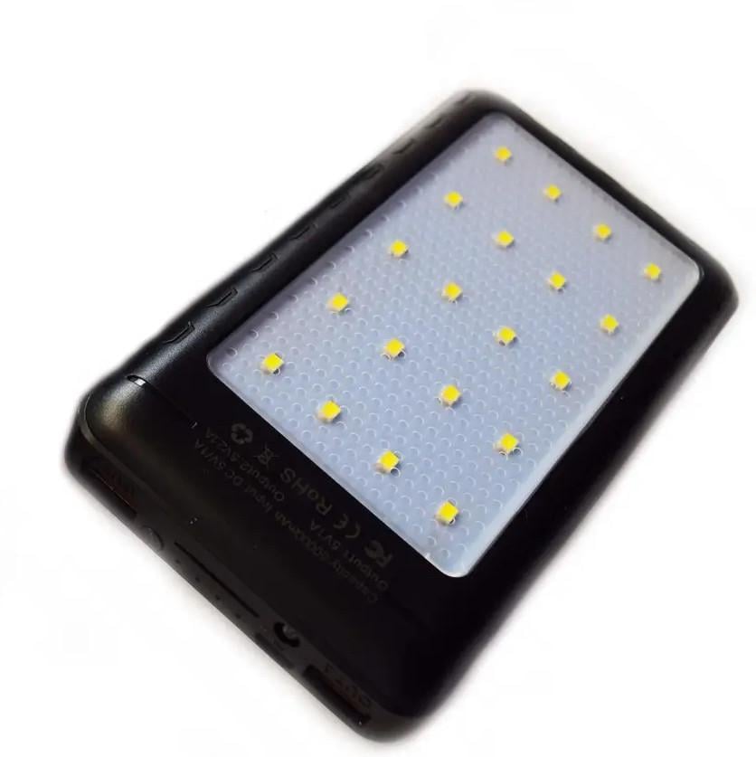 Зарядка портативна Metal Led Solar 20000 mah