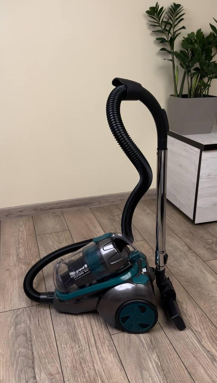 Пилосос без мішка ViLgrand мультициклон колба 3,5 л VVC2233MC 2200 Вт 5 ступенів фільтрації