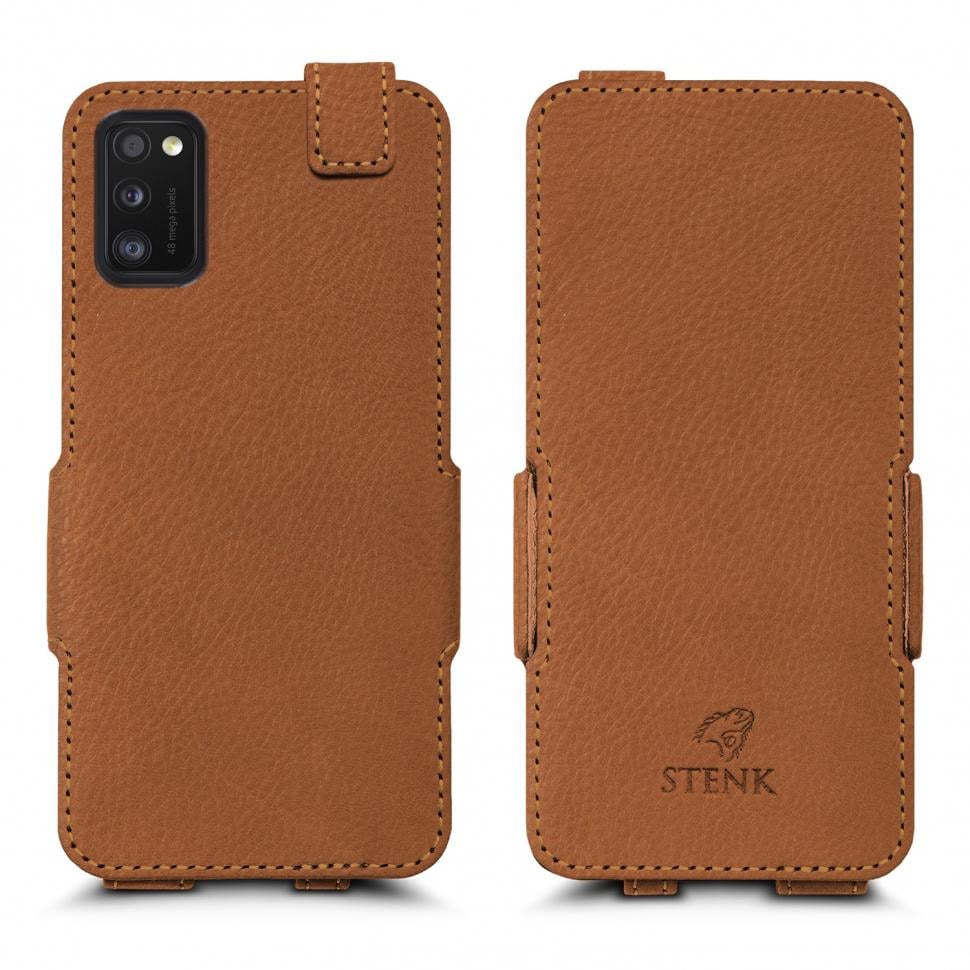 Чехол флип Stenk Prime для Samsung Galaxy A41 Camel (65467)