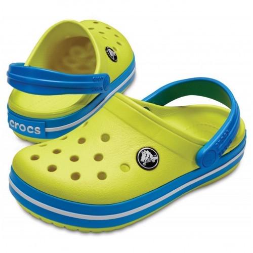 Сабо дитячі Crocs Crocband Kids Tennis Ball р. 24/25 Green/Ocean (6528)