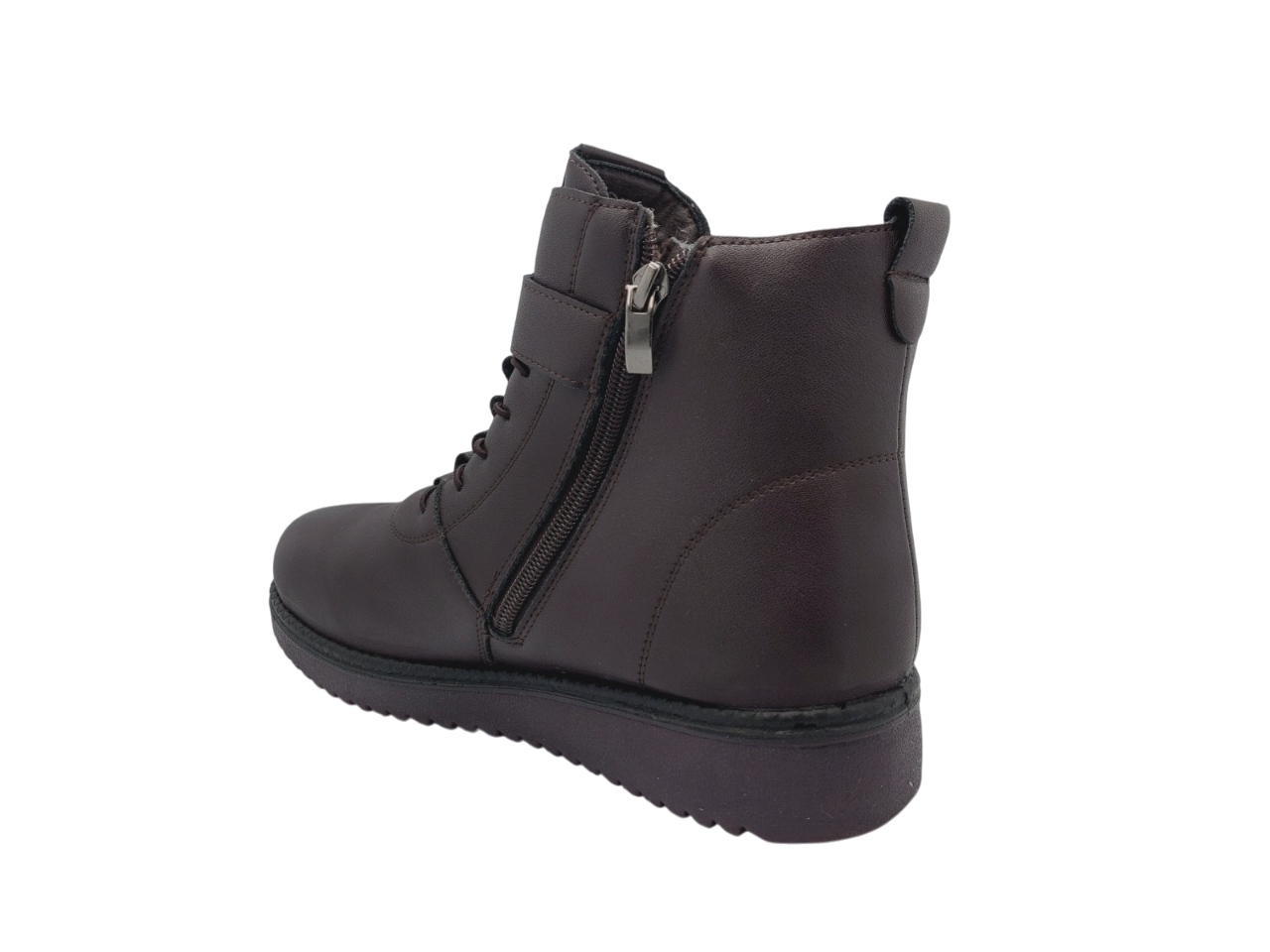 Ботинки зимние женские Chunsen M129921/42 р. 42 Бордовый - фото 3 Ботинки зимние женские Chunsen M129921/42 р. 42 Бордовый - фото 3