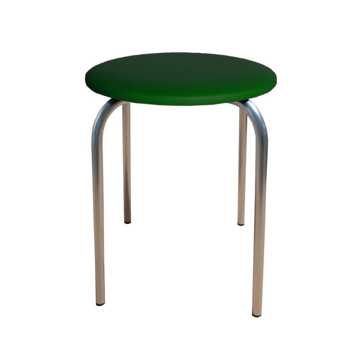 Табурет для кухни Чико кожзаменитель Зеленый/Алюминий (U26942-05)