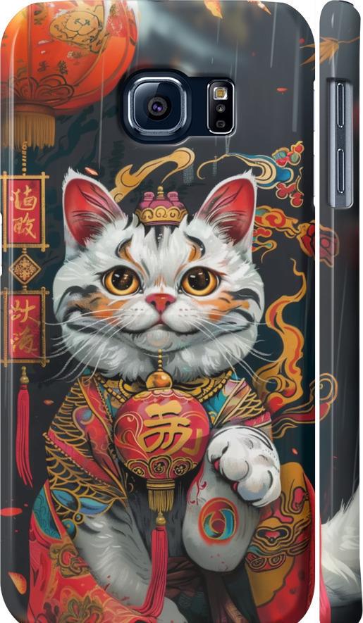 Чехол на Samsung Galaxy S6 G920 China Cat v2 (6135c-80-42517)