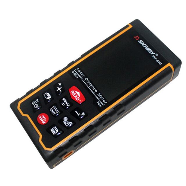 Лазерний далекомір Sndway SW-S70 на 70 м з цифровим рівнем - фото 5 Лазерний далекомір Sndway SW-S70 на 70 м з цифровим рівнем - фото 5
