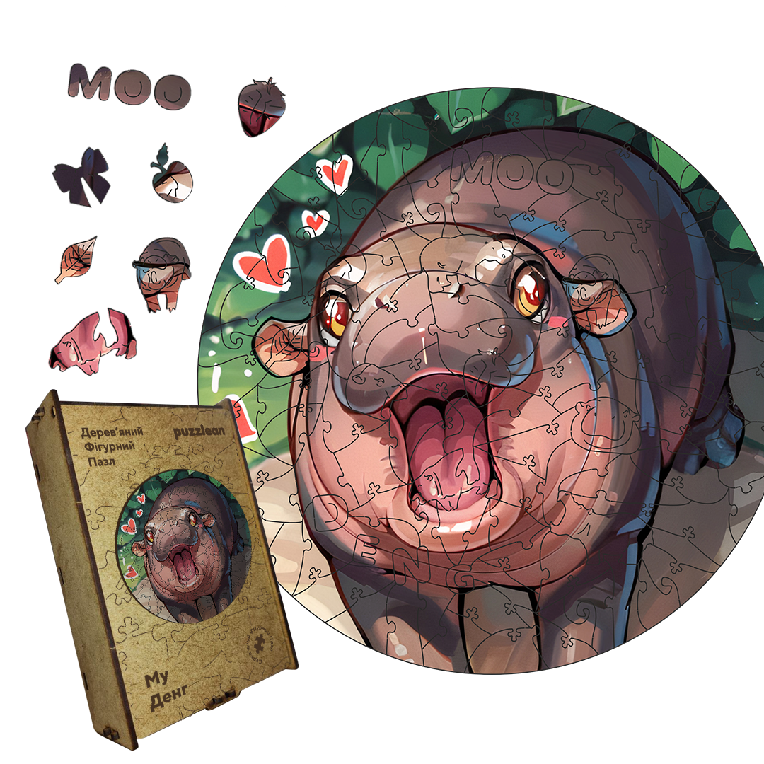 Пазл дерев'яний My Денг у дерев'яній коробці А5 35 ел. (puzzlean-0000009-DER-А5) Пазл дерев'яний My Денг у дерев'яній коробці А5 35 ел. (puzzlean-0000009-DER-А5)