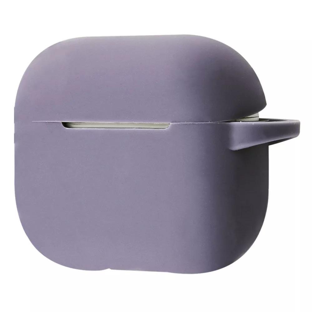 Чехол для наушников Silicone Shock-proof case for Airpods 3 Lavender Gray (590185)