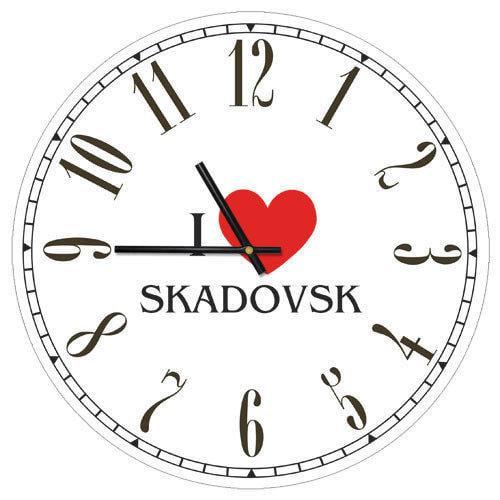Часы настенные круглые Presentville 36 см (CHR P SKD001)