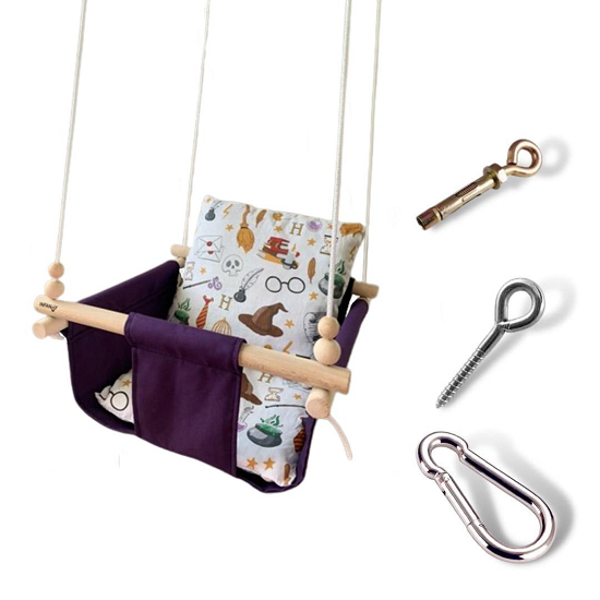 Дитяча гойдалка Infancy Гаррі Поттер Фіолетовий (9886048)