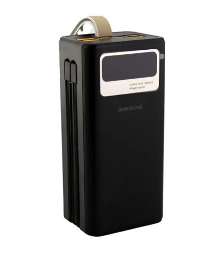 Повербанк Borofone DBT35B 50000 мАч 22,5 W/PD20W Черный Повербанк Borofone DBT35B 50000 мАч 22,5 W/PD20W Черный