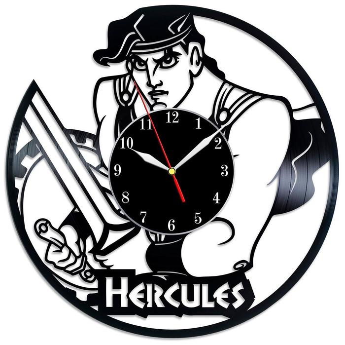 Часы настенные Геркулес 2212 из виниловой пластинки