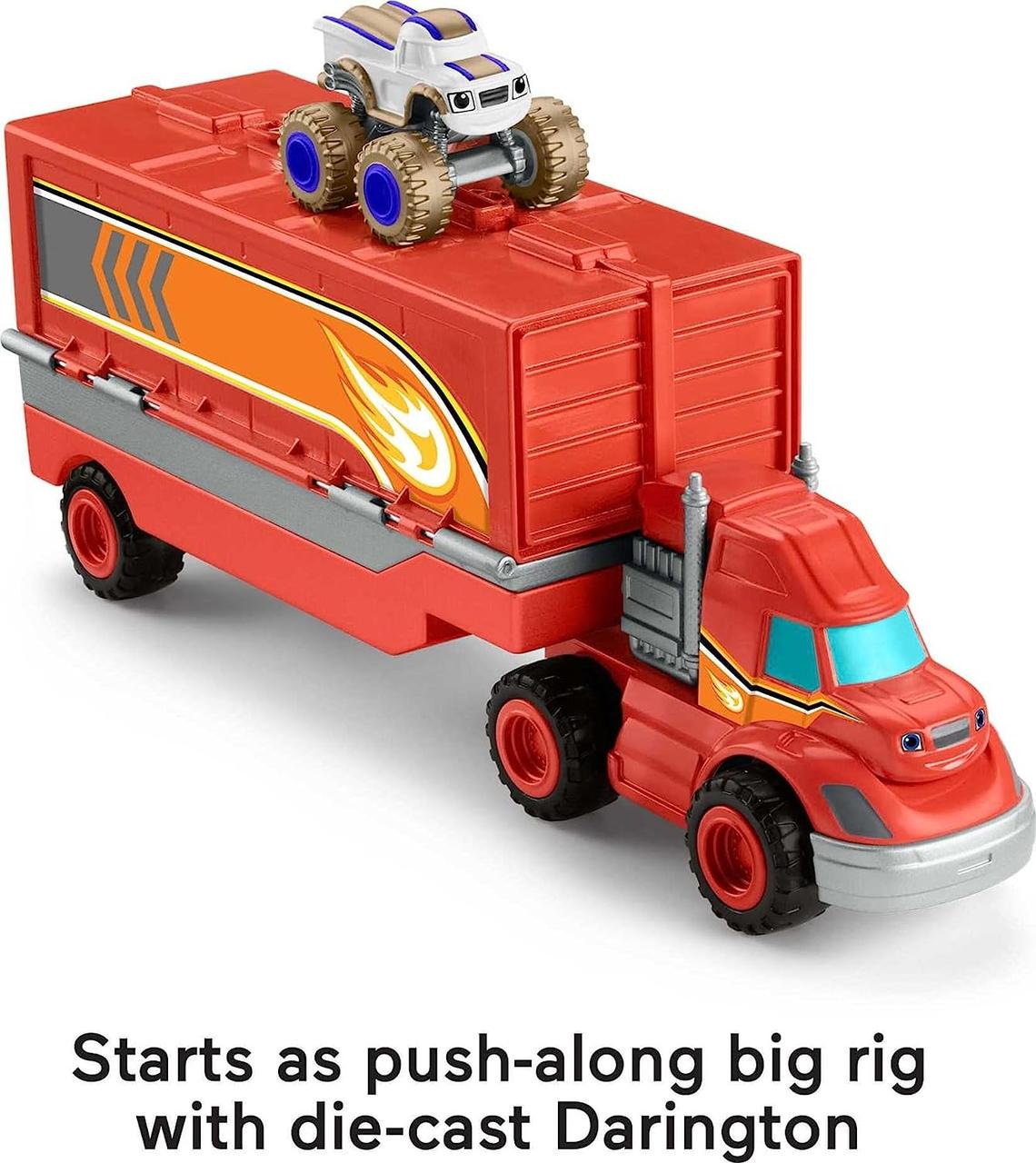 Автовоз-трейлер та трек Fisher-Price Blaze and Monster Machines (18184641) - фото 3