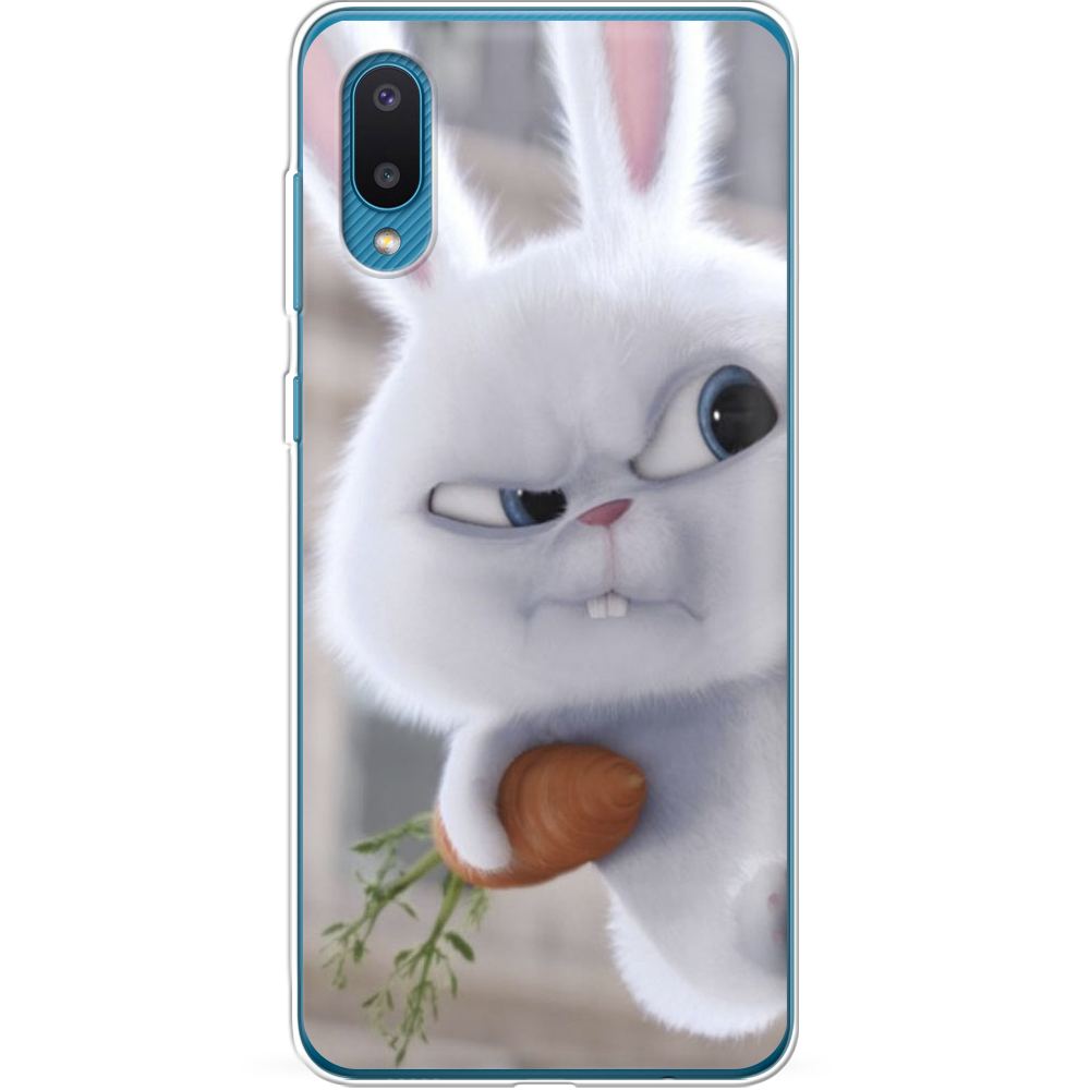 Чехол BoxFace Samsung A022 Galaxy A02 Rabbit Snowball Прозрачный силикон (42004-up1116-42004)