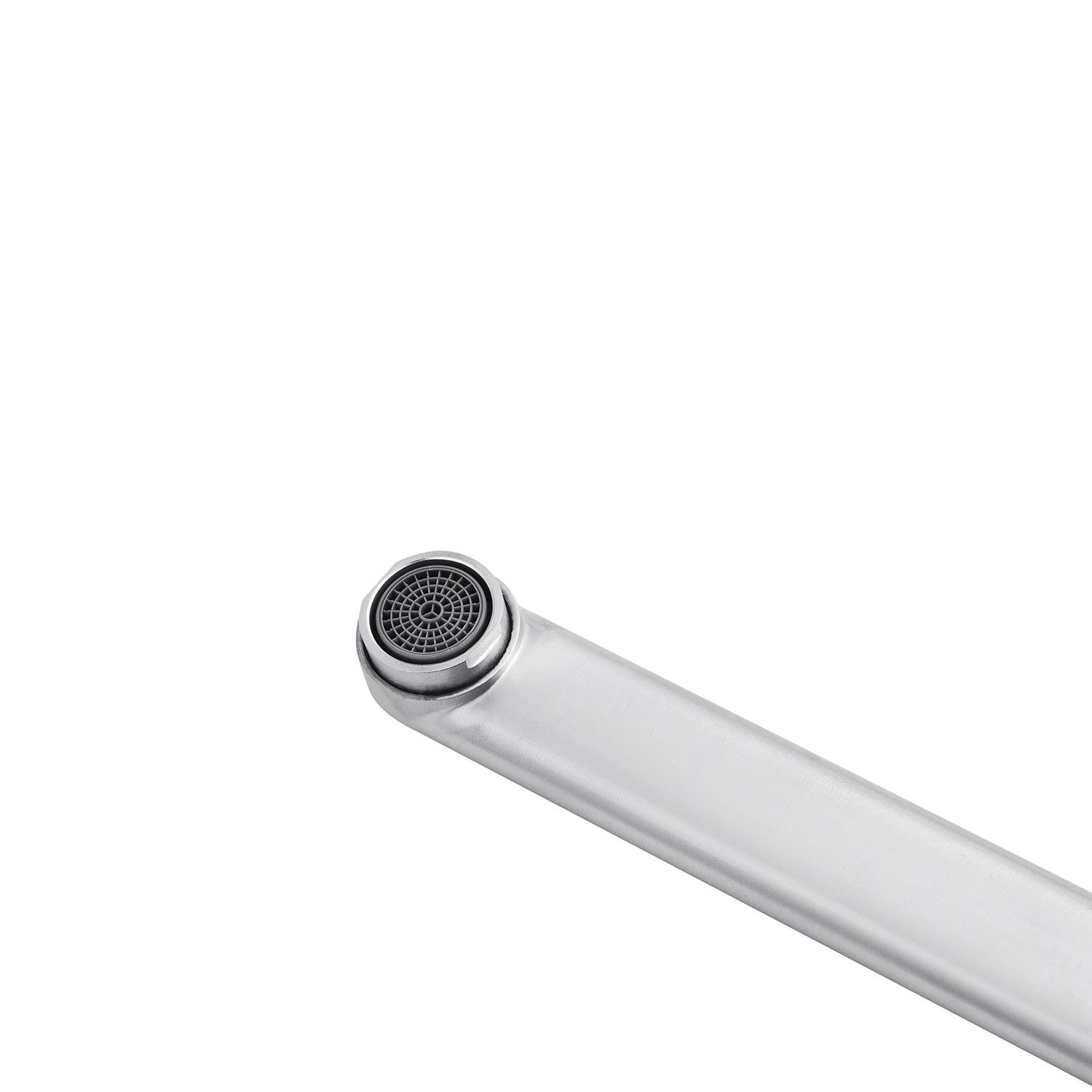 Смеситель-кран для ванной Kroner KRP Edelstahl Kubus ESG070 (KR23011Y) - фото 5