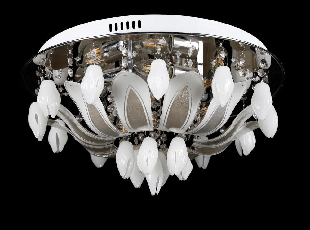 Люстра круглая Ray L09618/6+2 CR (IR006472)