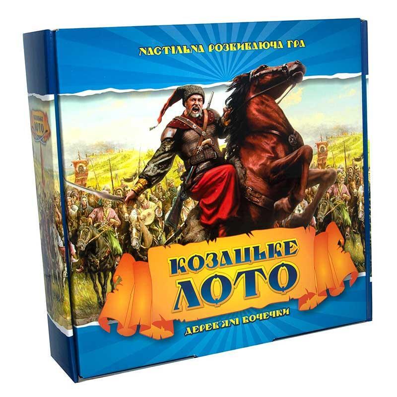 Лото Казацкое 341 с деревянными бочками на украинском языке (31154785)