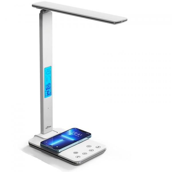 Лампа LED настольная Media-Tech MT222 с беспроводным зарядным устройством LEDITOU (586855)
