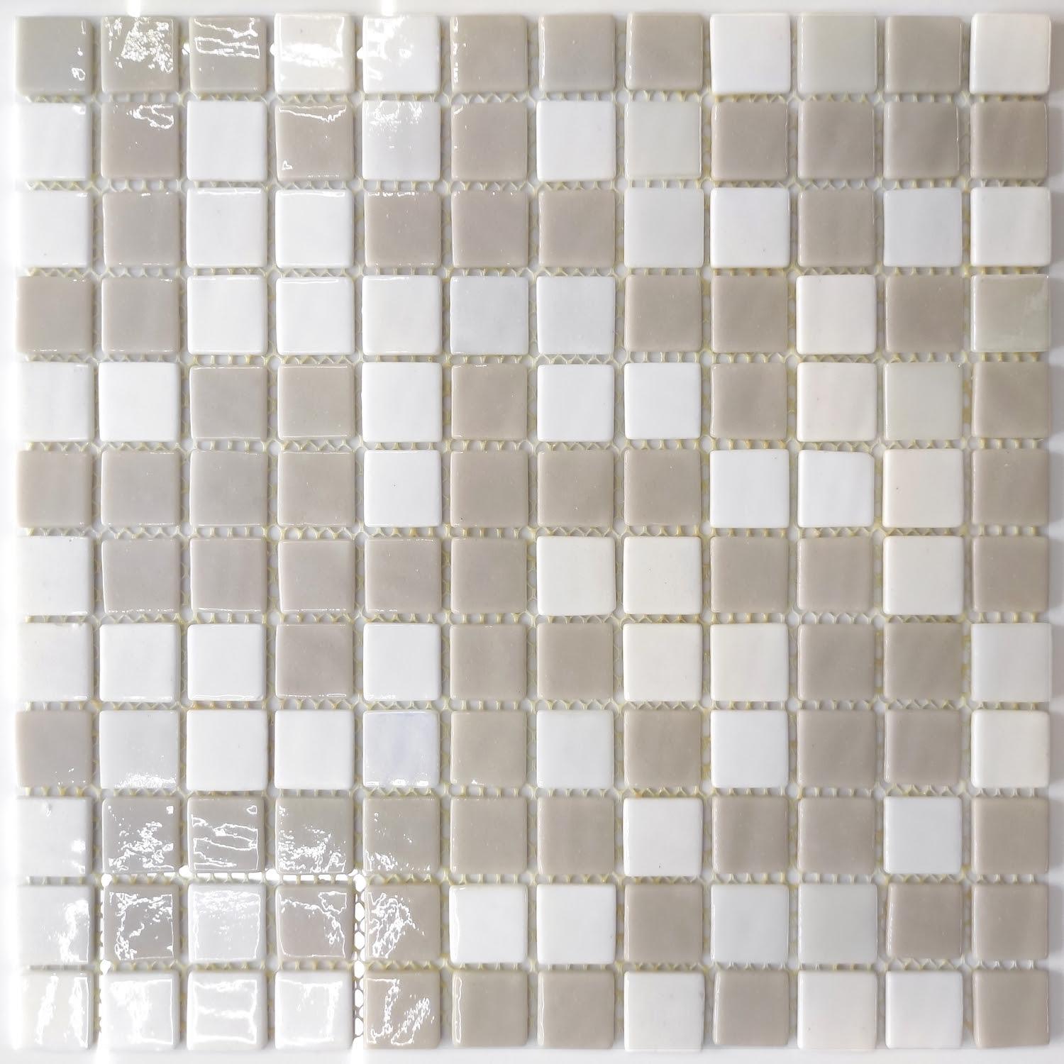 Мозаика стеклянная AquaMo Limited Edition 38 на сетке (004100)