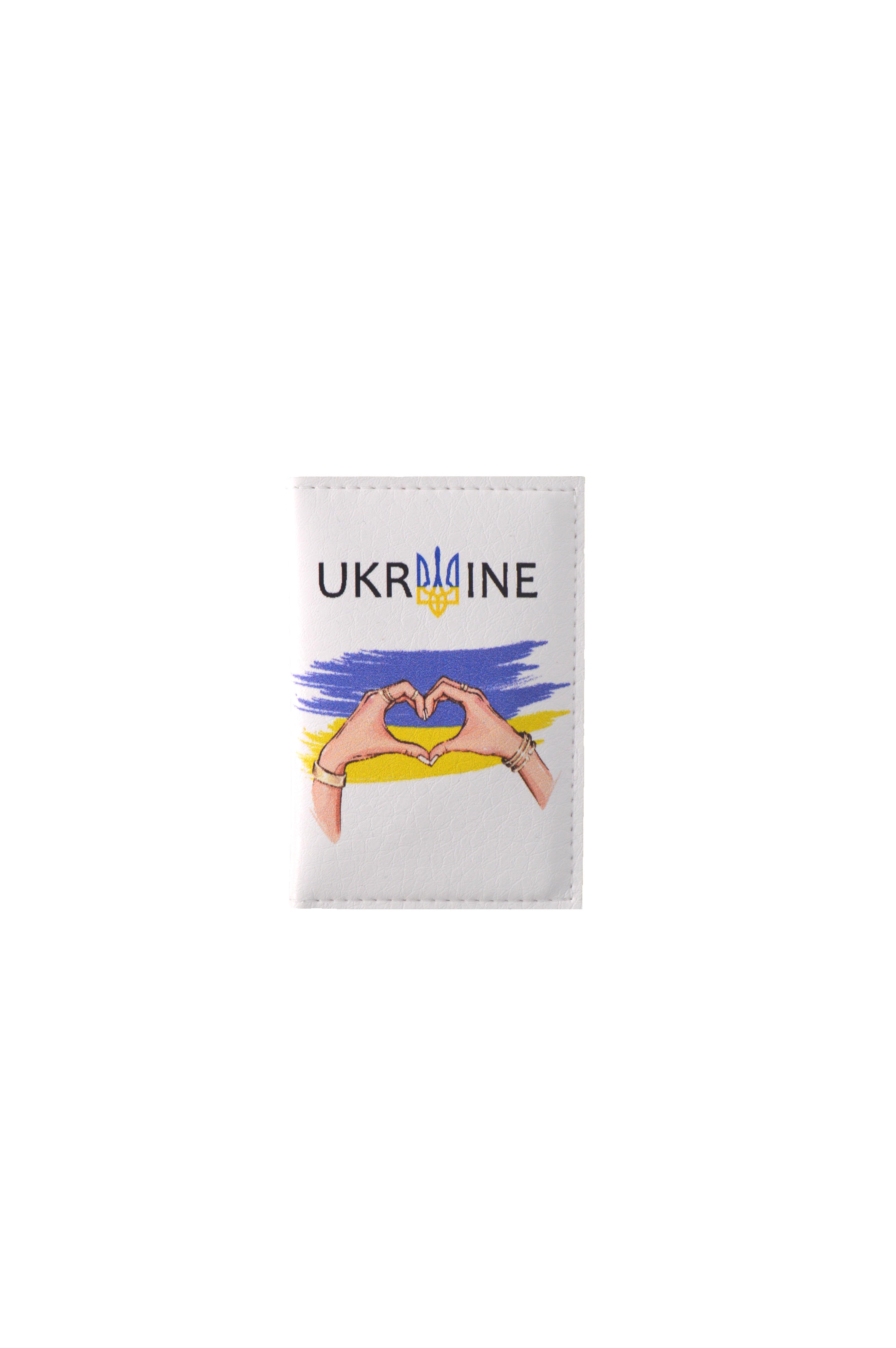 Картхолдер для 4 карт Ukraine Love Белый